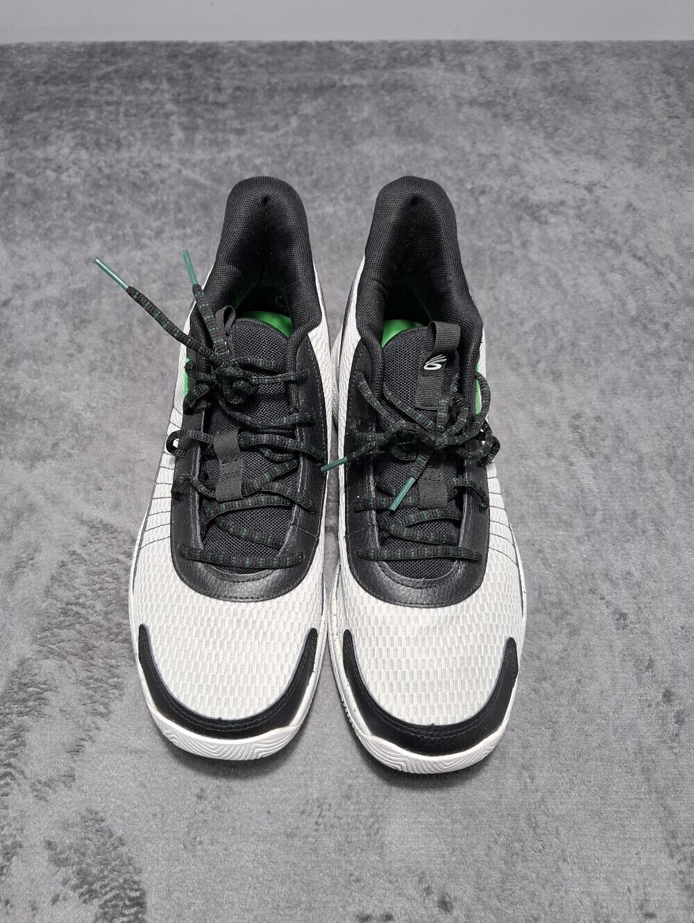 Under Armour CURRY 3Z7 Black Green Size 11.5  Basketball Mens Shoes 3026622-002